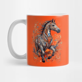 Tribal Horse Mug